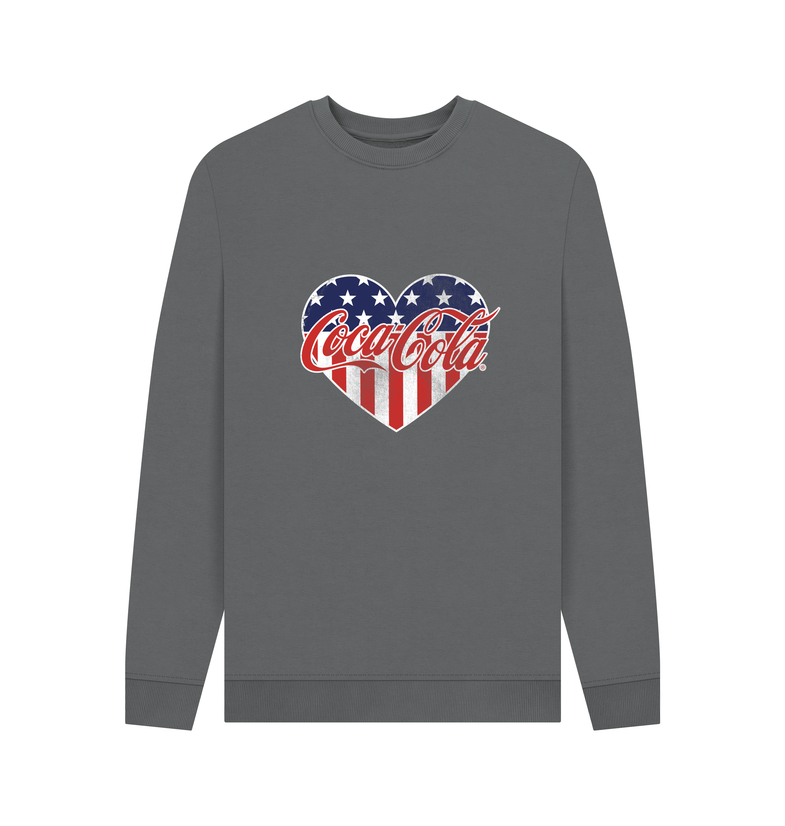 Slate Grey Printed Sweater
