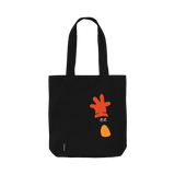 Black Printed Bag