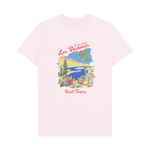 Pink Printed T-shirt Front