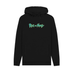 Black Printed Hoody