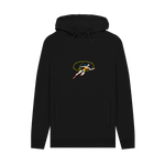 Black Printed Hoody