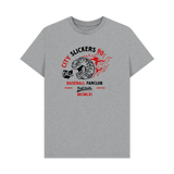 Athletic Grey Printed T-shirt Front