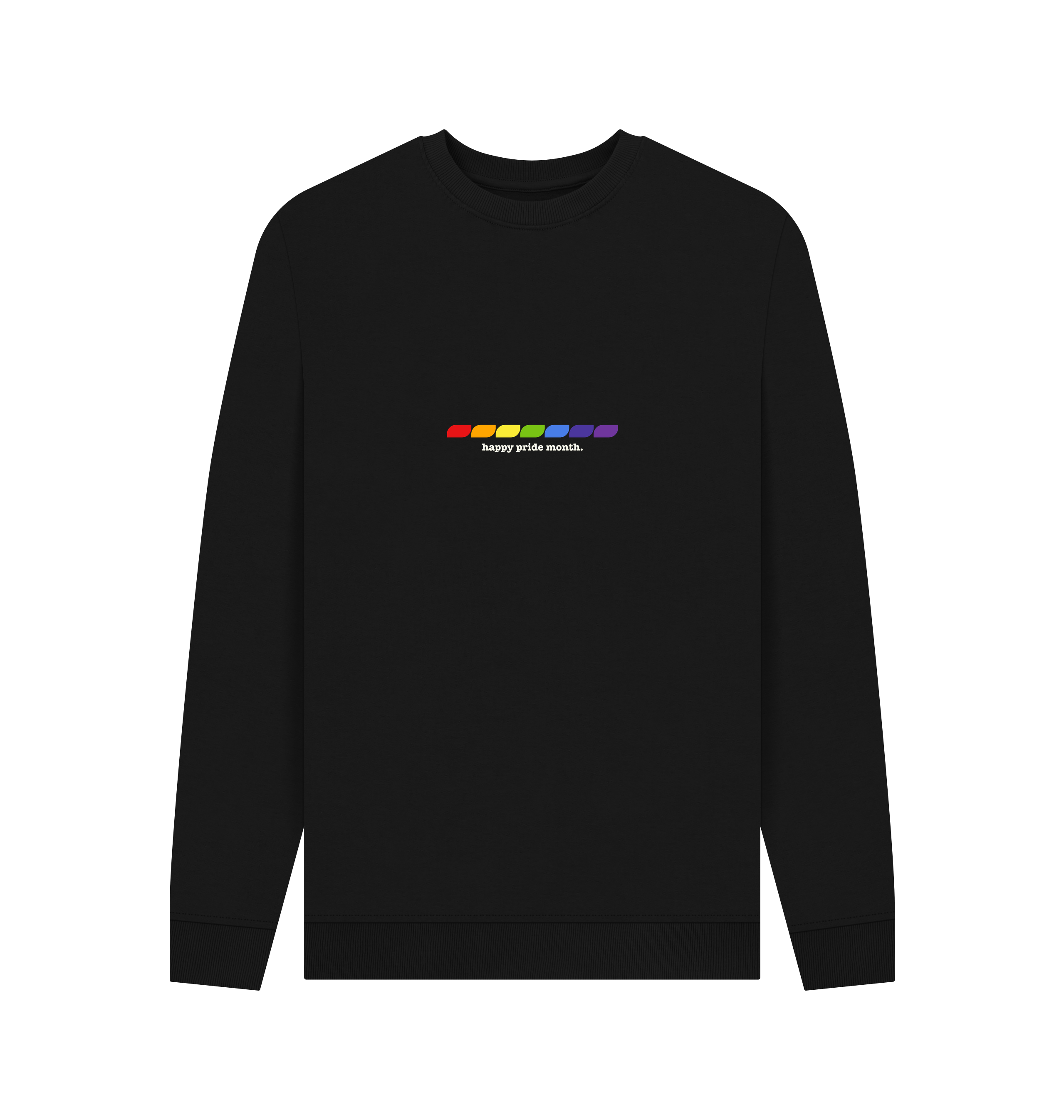 Black Printed Sweater