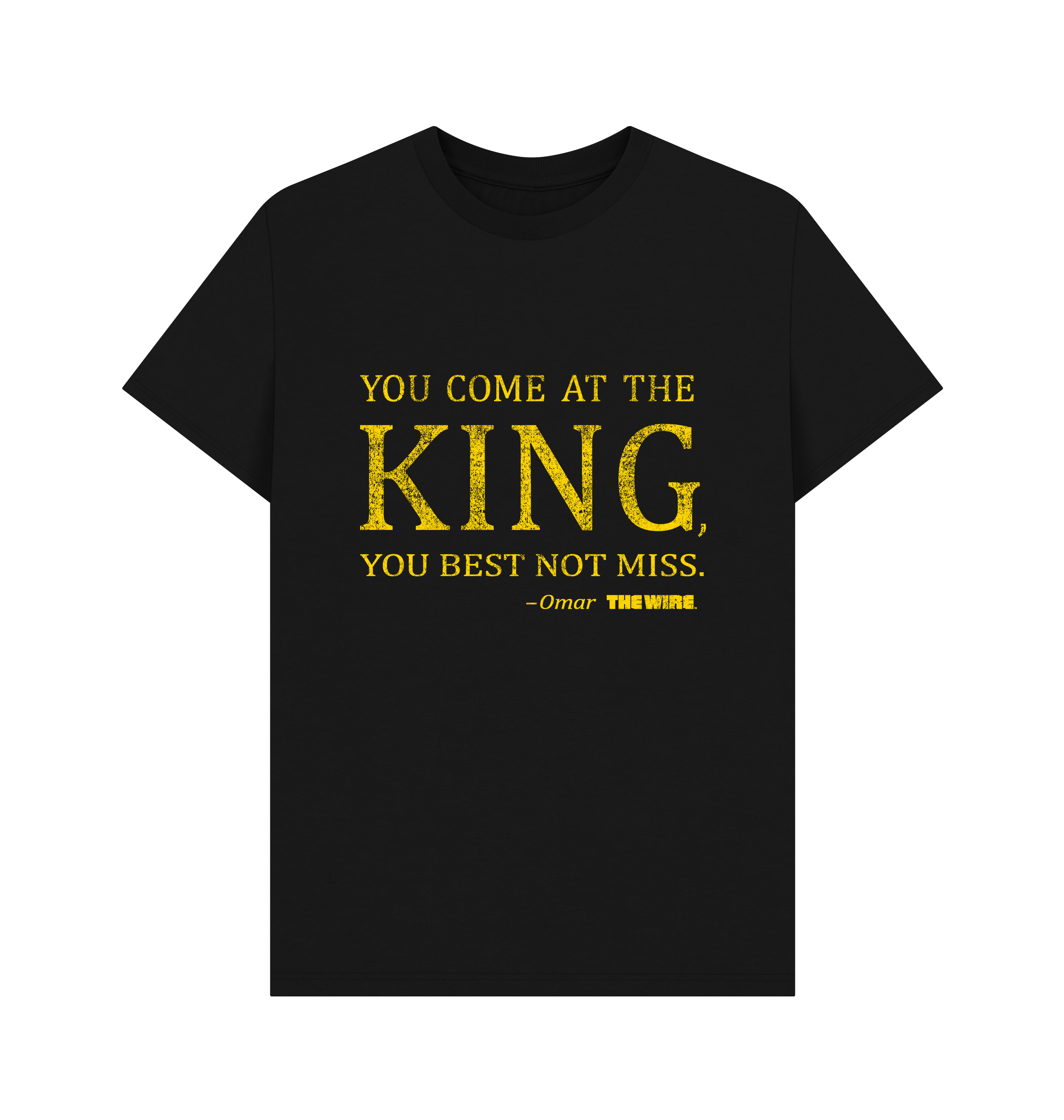Black Printed T-shirt