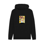 Black Printed Hoody