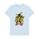 Sky Blue Printed T-shirt