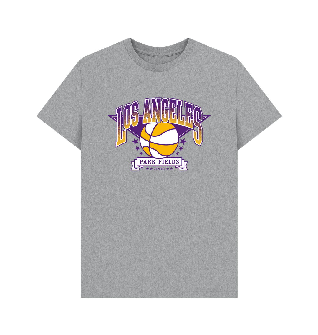 Athletic Grey Printed T-shirt Front