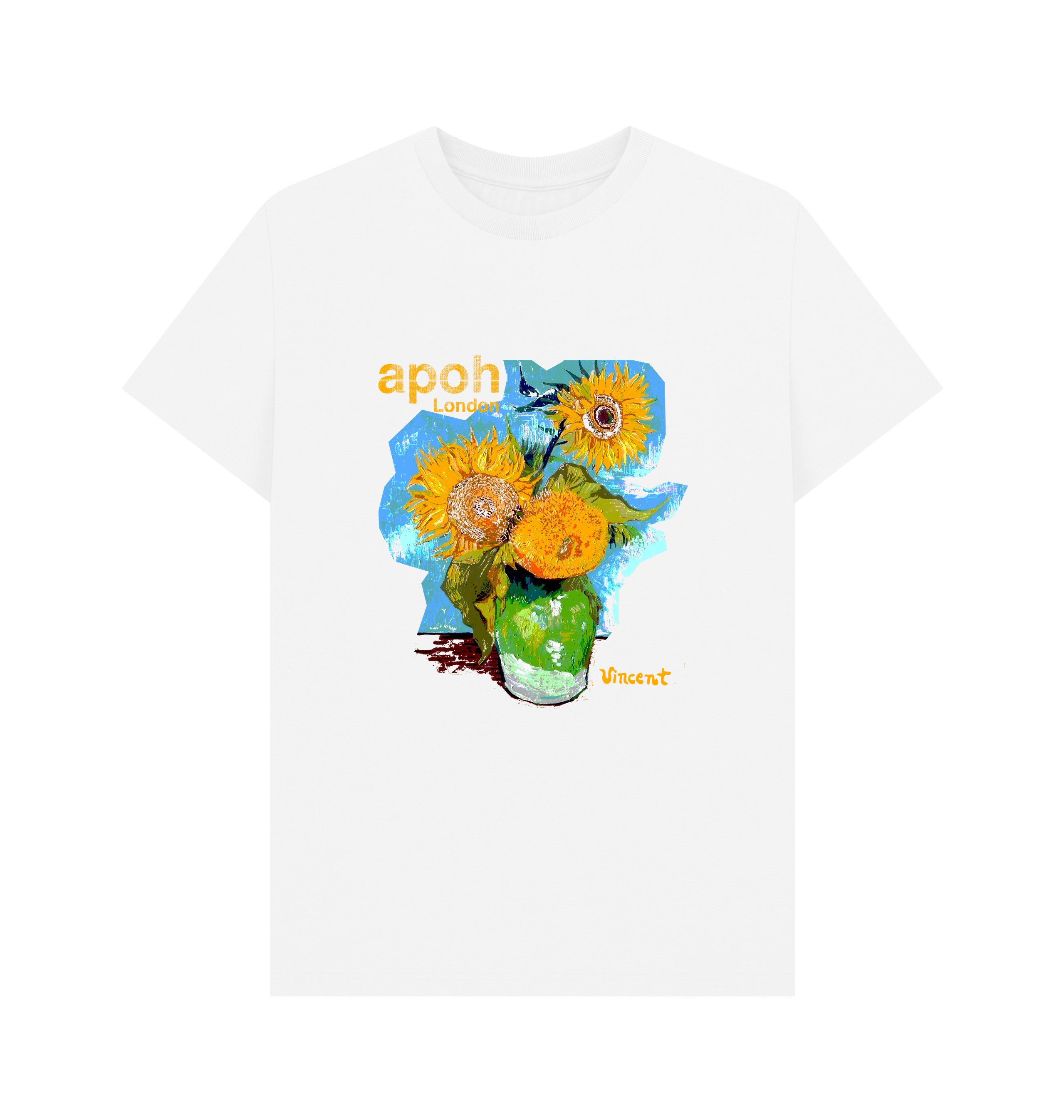 White Printed T-shirt