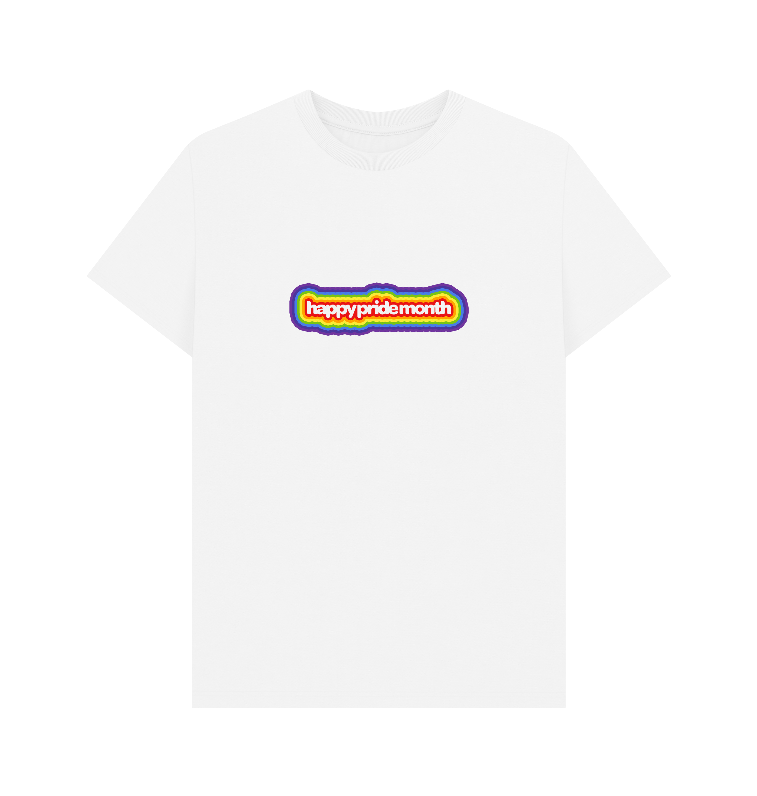 White Printed T-shirt