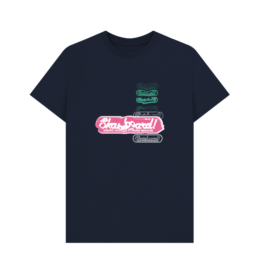 Navy Blue Printed T-shirt