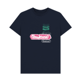 Navy Blue Printed T-shirt
