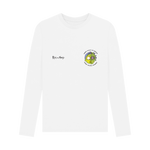 White Printed Long Sleeve T Shirt