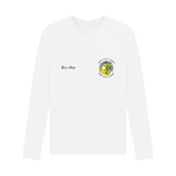White Printed Long Sleeve T Shirt