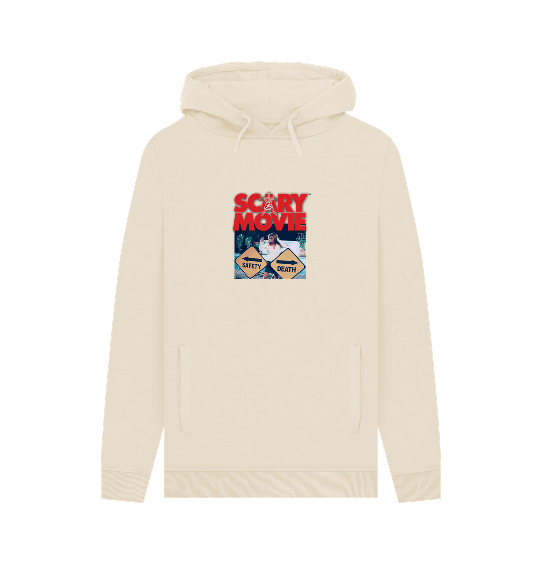 Oat Printed Hoody Front