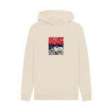 Oat Printed Hoody Front