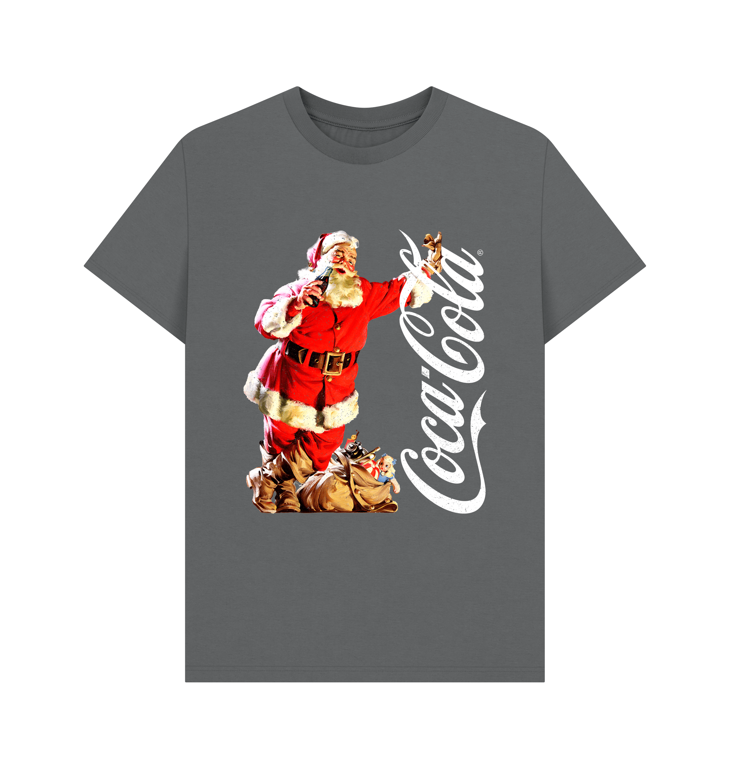 Slate Grey Printed T-shirt