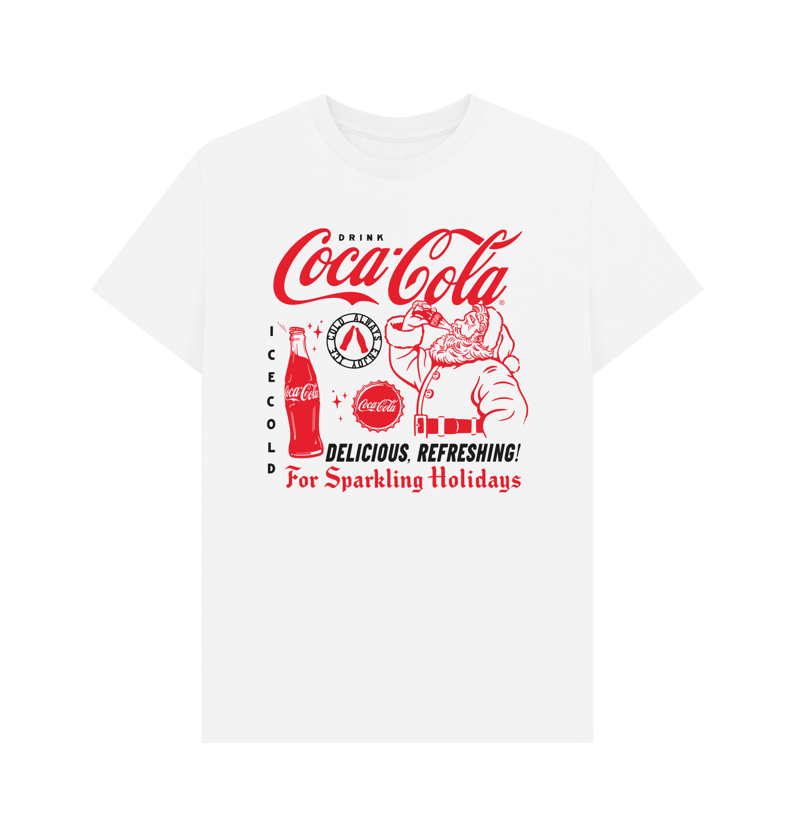 White Printed T-shirt