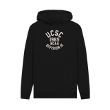 Black Printed Hoody Front
