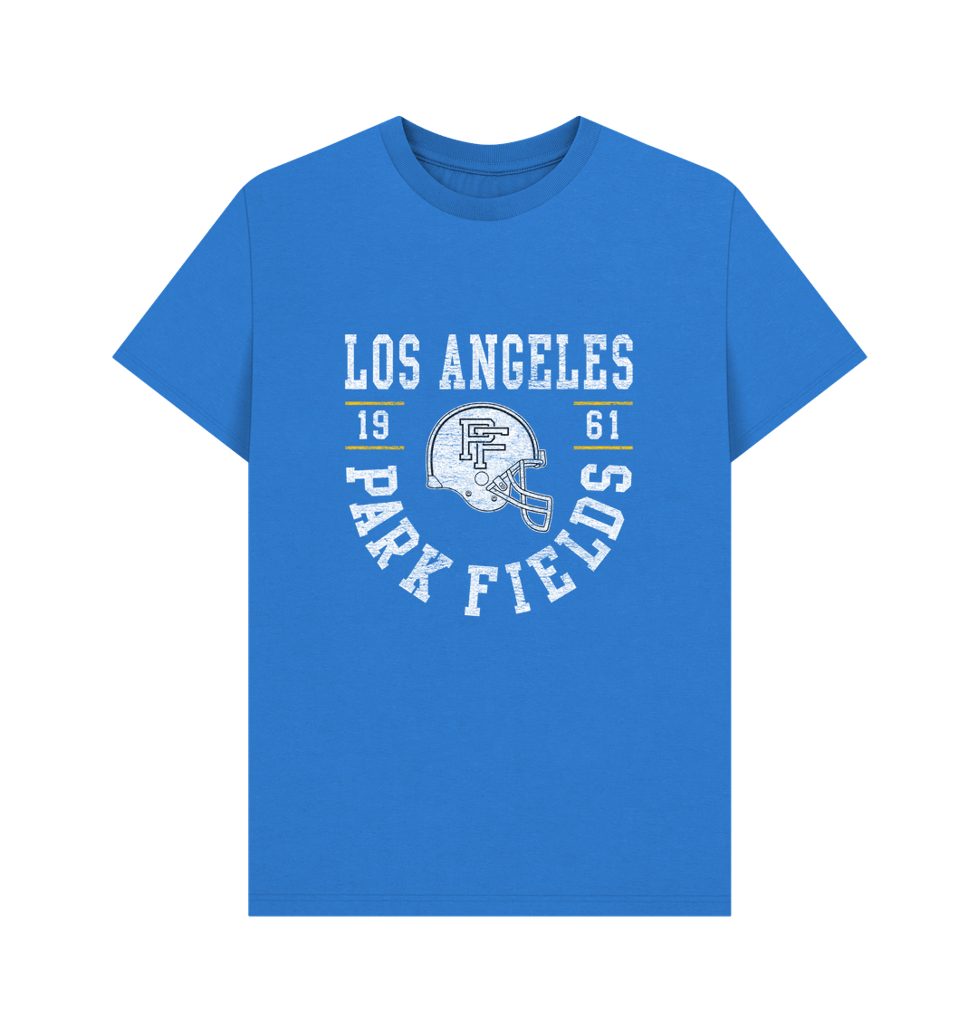 Bright Blue Printed T-shirt