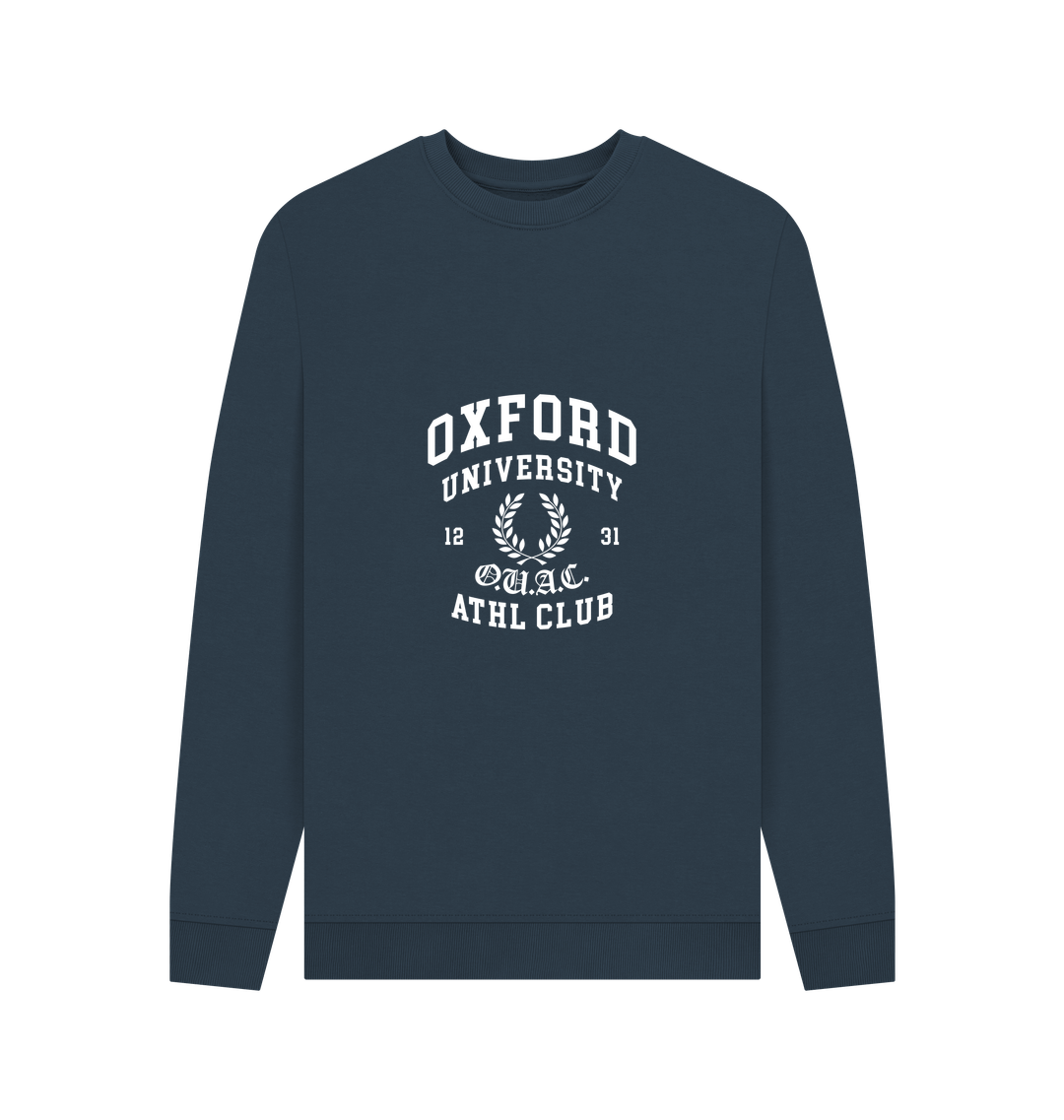 Navy Blue Printed Sweater