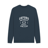 Navy Blue Printed Sweater