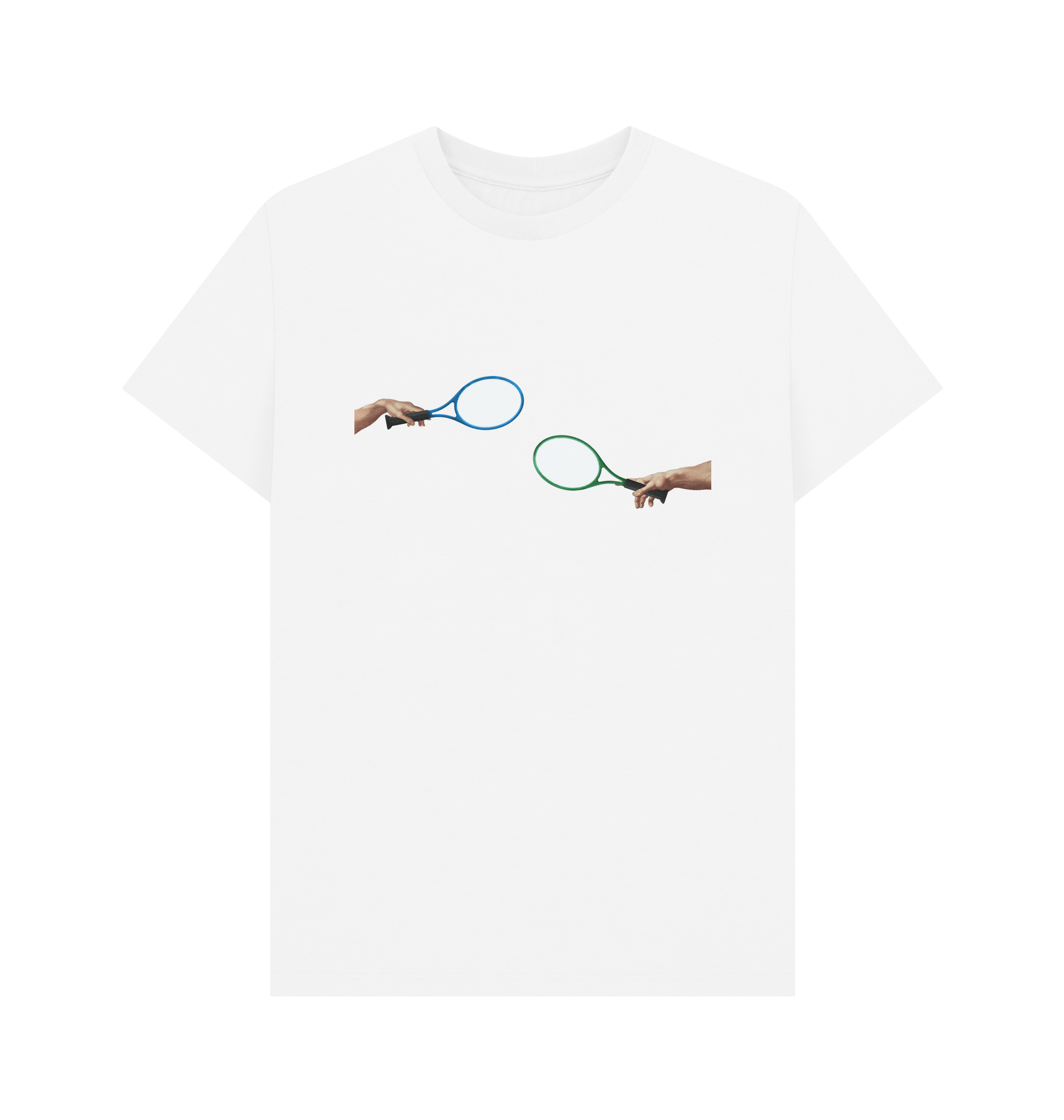 White Printed T-shirt