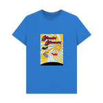 Bright Blue Printed T-shirt
