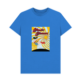 Bright Blue Printed T-shirt