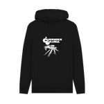 Black Printed Hoody