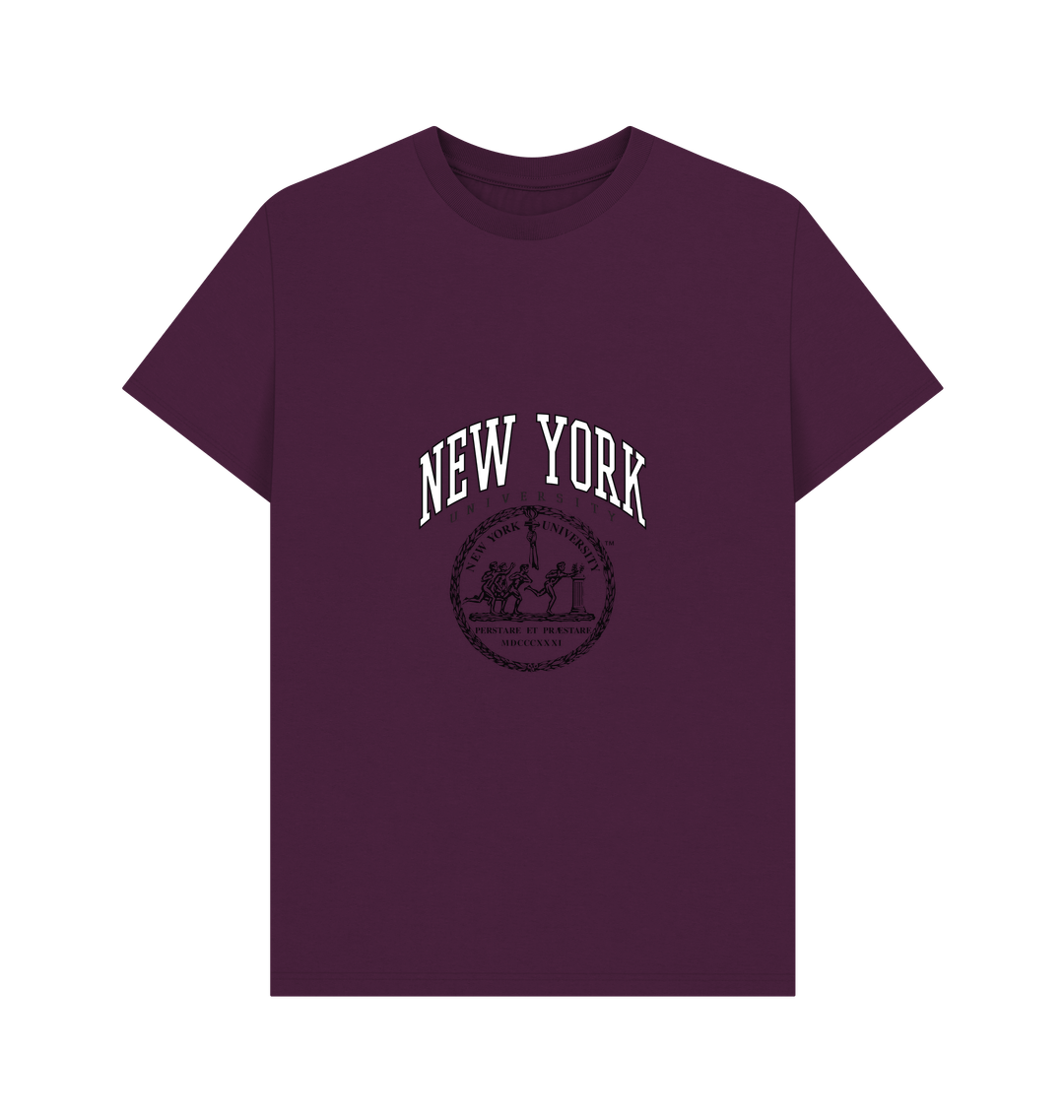 Purple Printed T-shirt