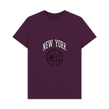 Purple Printed T-shirt