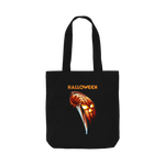 Black Printed Bag Front