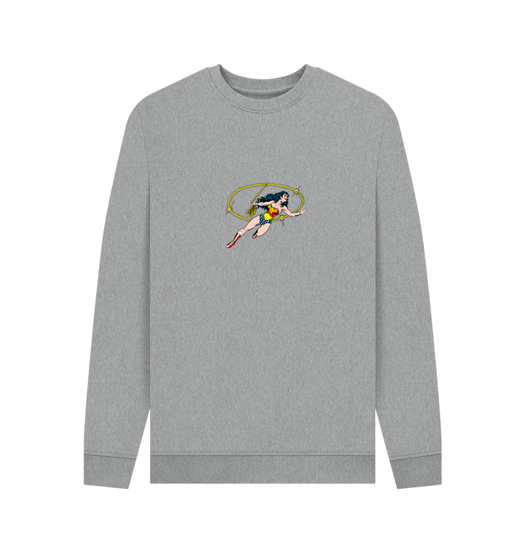 Light Heather Printed Sweater