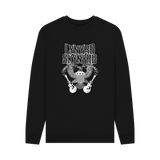 Black Printed Sweater