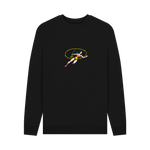 Black Printed Sweater