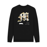 Black Printed Sweater