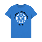 Bright Blue Printed T-shirt