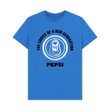 Bright Blue Printed T-shirt