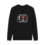 Black Printed Sweater
