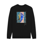 Black Printed Sweater