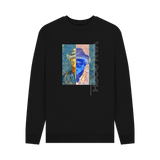 Black Printed Sweater