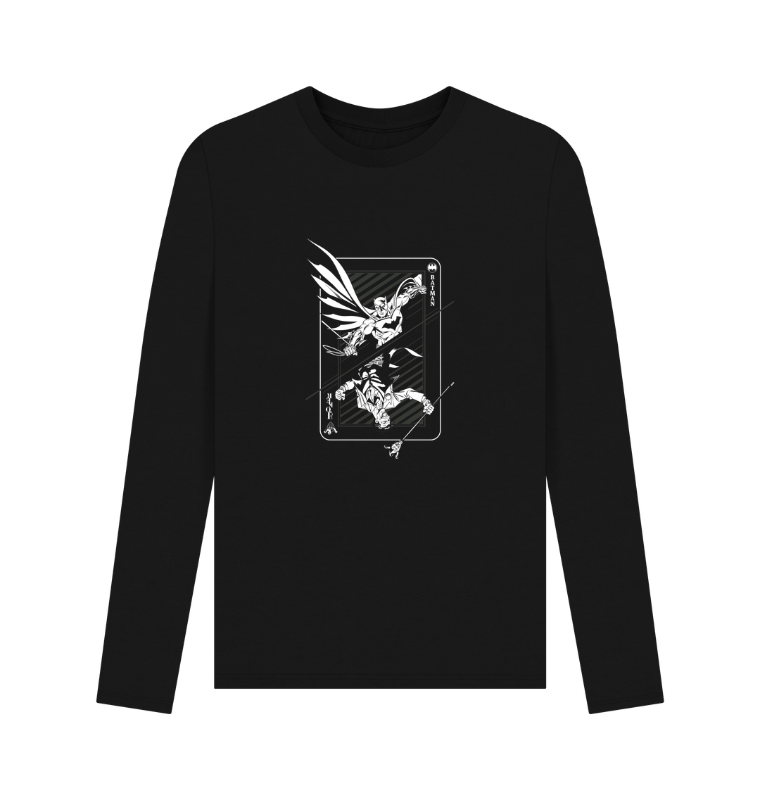 Black Printed Long Sleeve T Shirt