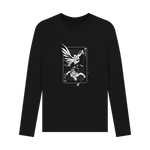Black Printed Long Sleeve T Shirt