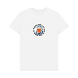 White Printed T-shirt Front