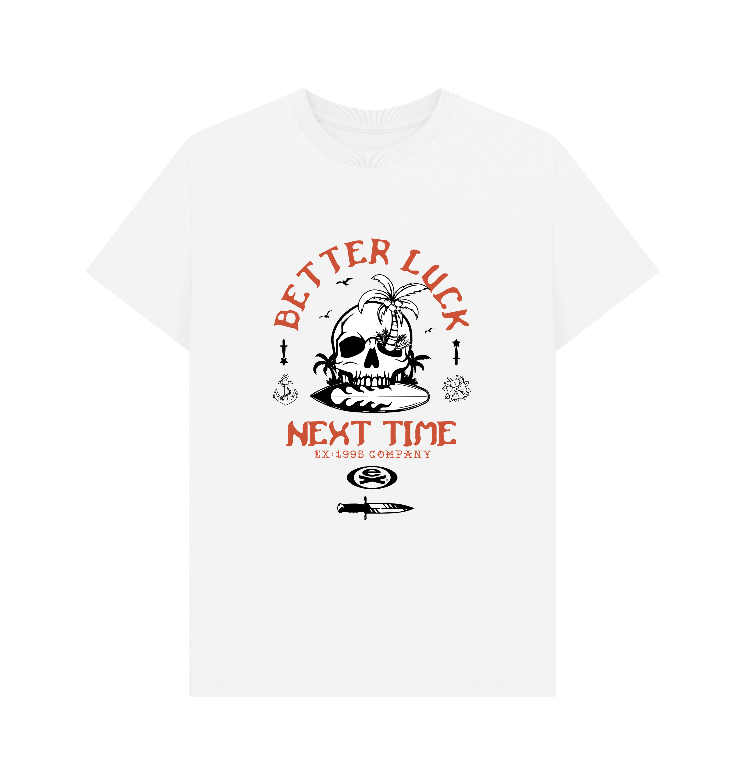 White Printed T-shirt