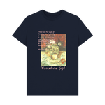 Navy Blue Printed T-shirt