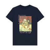 Navy Blue Printed T-shirt