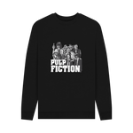 Black Printed Sweater