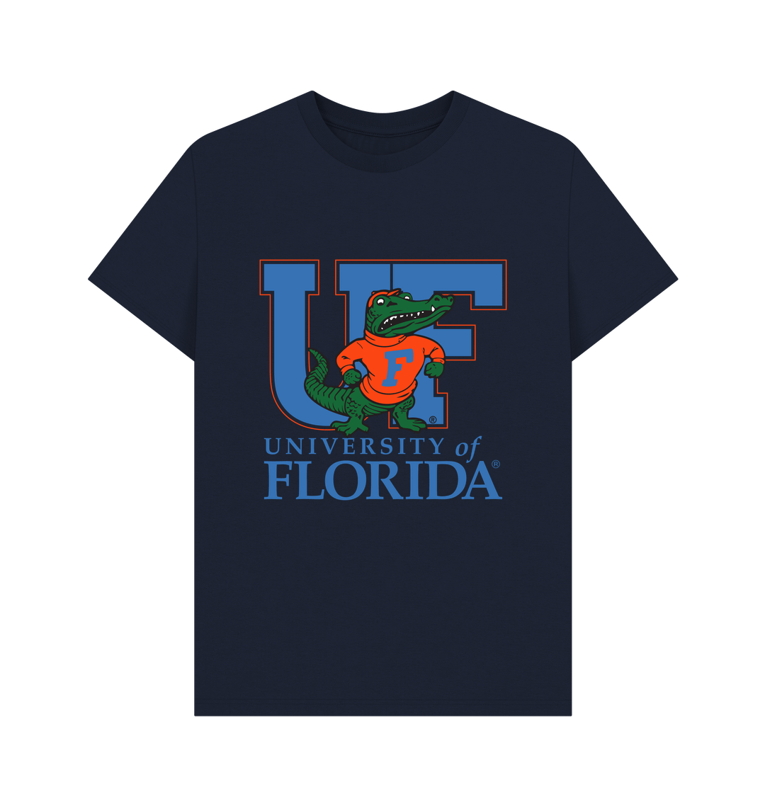 Navy Blue Printed T-shirt