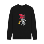 Black Printed Sweater